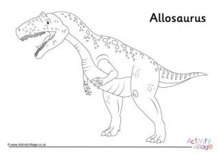 Using Allosaurus Printables for Homeschooling and Learning