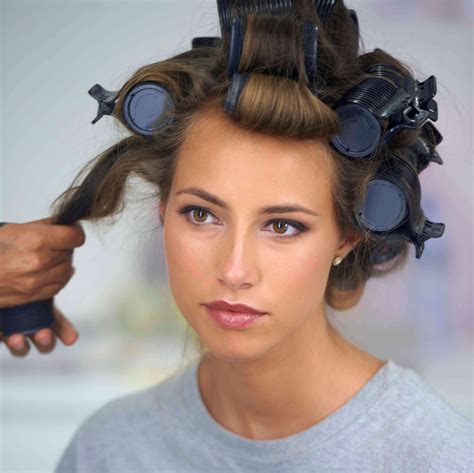 Using Curlers On Curly Hair