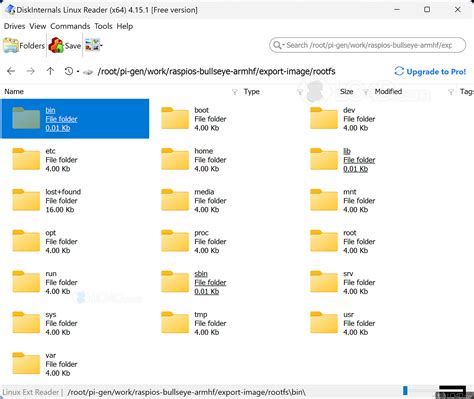 Using DiskInternals Linux Reader