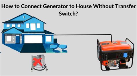 Using Gas Generator To Power House