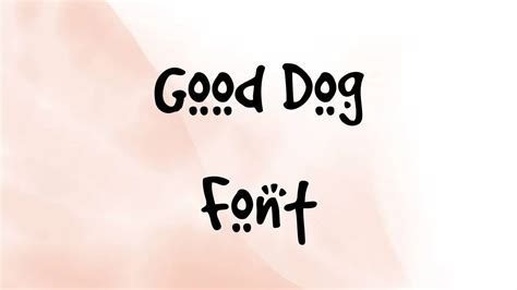 Using Good Dog Font in Your Design Projects