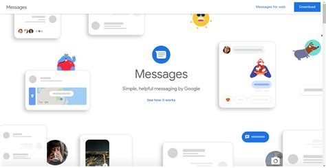 Using Google Messages for Web