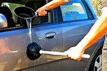 Using Hot Water to Fix Car Dents