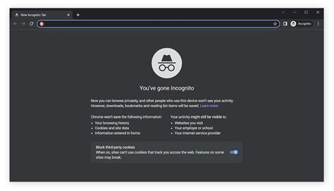 Using Incognito Mode