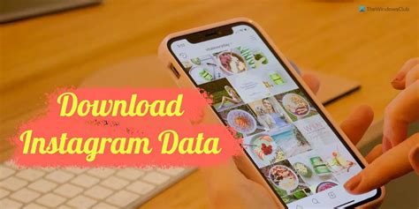 Using Instagram Data Download