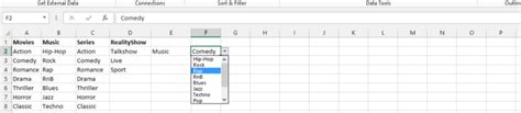 Using Multiple Linked Drop-Down Lists in Excel