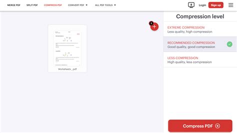 Using Online PDF Compression Services