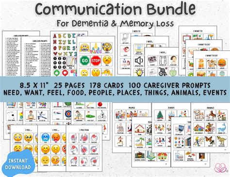 Using Picture Cards for Dementia Patients