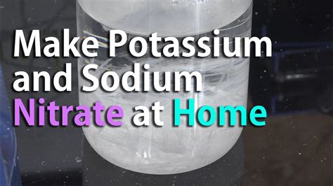 Using Potassium Nitrate and Water