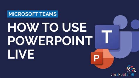 Using PowerPoint Live