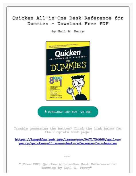 Using Quicken For Dummies Pdf