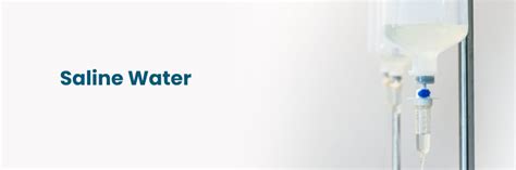 Using Saline water