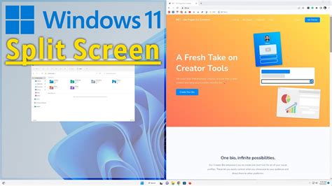 Using Split Screen In Windows 11