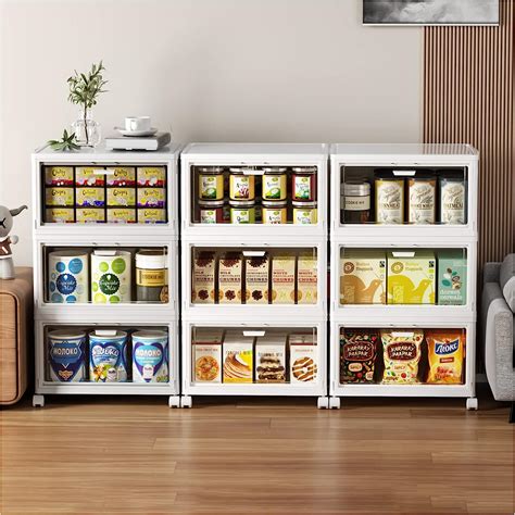 Using Stackable Storage Bins and Containers for Pantry Organization