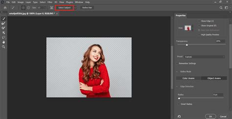 Using The Select Subject Tool To Remove Photoshop Backgrounds