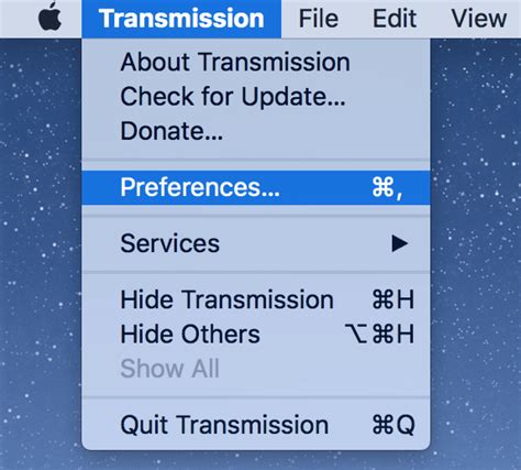 Using The Transmission Web Interface