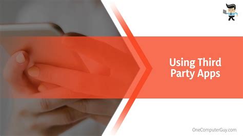 Using Third-Party Voicemail Apps