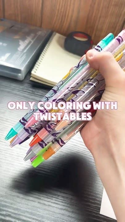 Using Twistables for Detailed Work