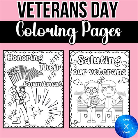 Using Veterans Day Coloring Sheets as a Teaching Tool