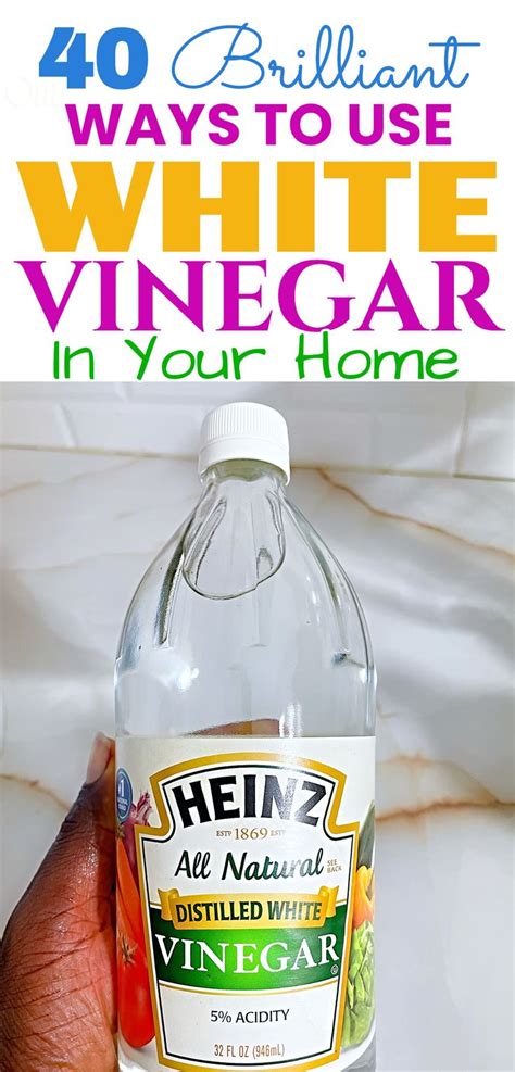 Using Vinegar Solutions