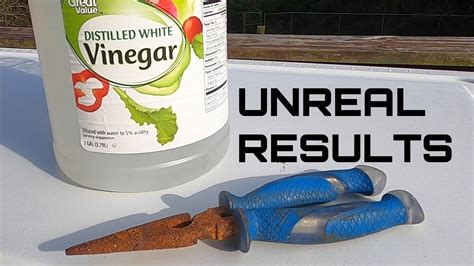 Using Vinegar as a Restoration Tool