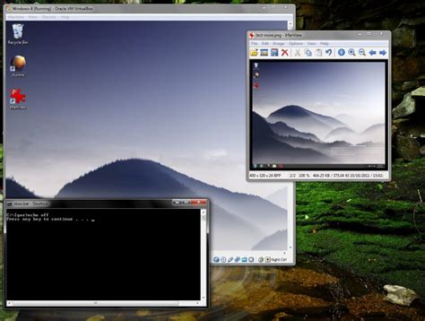 Using VirtualBox for Screenshots