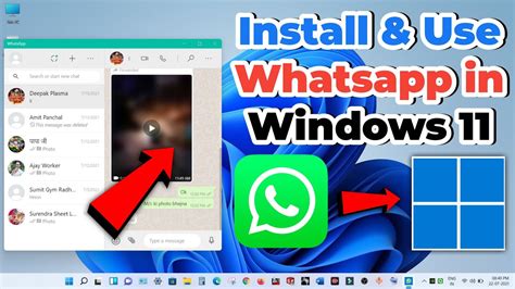 Using WhatsApp For Windows 11