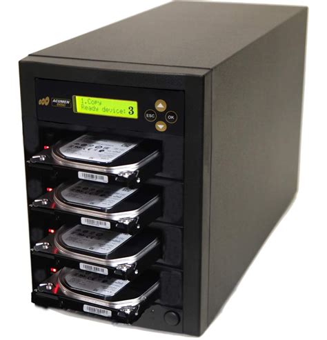 Using a Hard Drive Duplicator