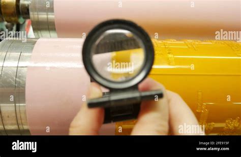 Magnifying Glass on Fabric