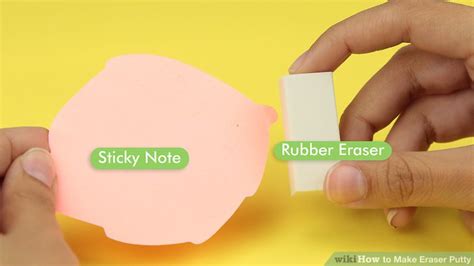 Using a Putty Eraser