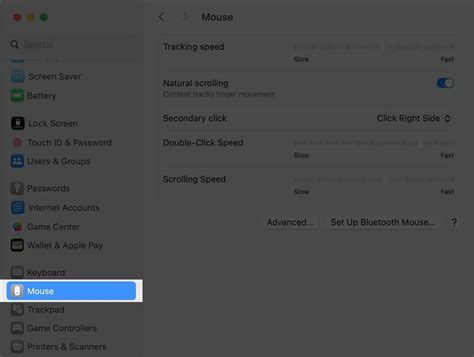 Using a Third-Party Mouse Settings App