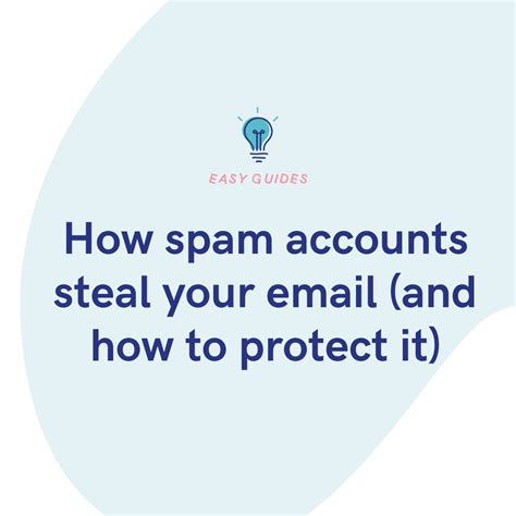 Using accounts for spam