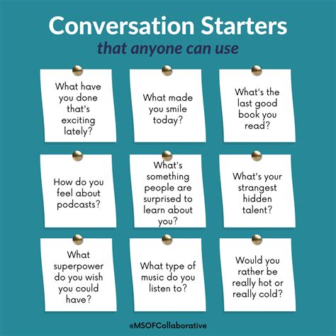 Using in Conversations