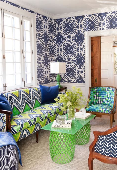 Using pattern in a living room