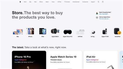 Using the Apple Website (For AUP users)