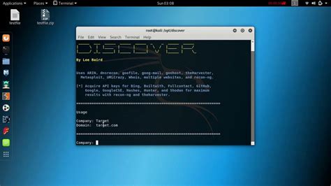 Using the Discover Tool