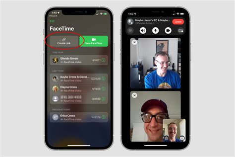 Using the Facetime App on iOS 15