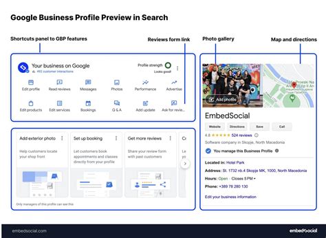 Using the Google Business Profile Manager