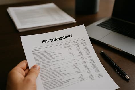 Using the IRS Transcript Tool Online