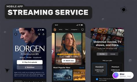 Using the Mobile App for Streaming