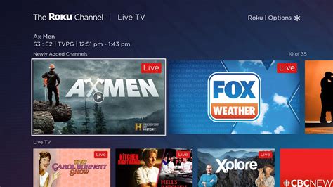 Using the Roku Channel for On-Demand Content