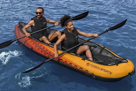 Using the Tobin Sports Wavebreak Inflatable 2-Person Kayak