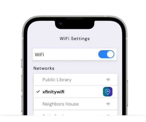 Using the Xfinity WiFi Hotspot App