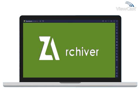 Using the ZArchiver app on your computer