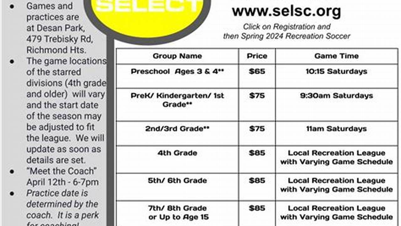 Utd Spring 2024 Registration