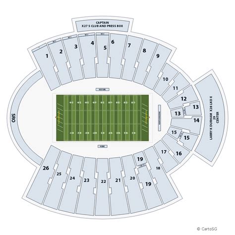 Utep Stadium Seating Chart