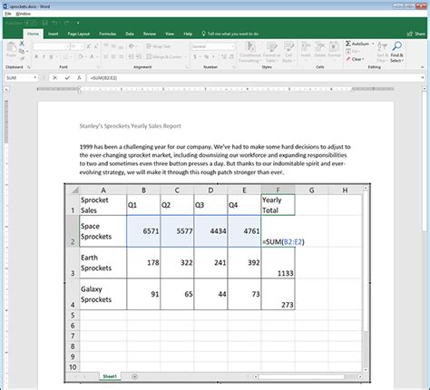 Utiliser Des Feuilles De Calcul