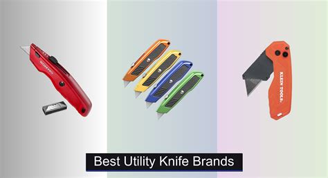 Utility Knife Brands