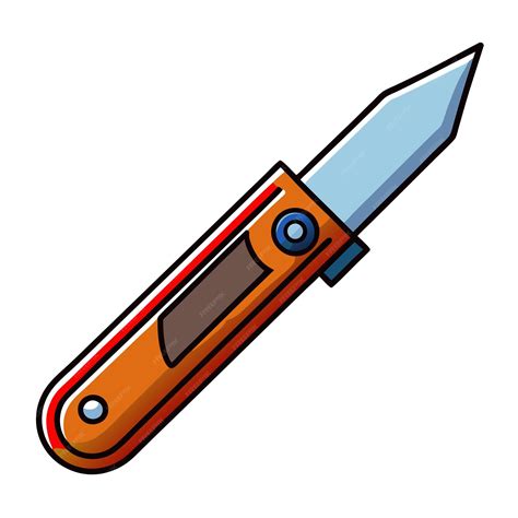 Utility Knife Clipart