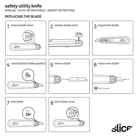 Utility Knife Instructions